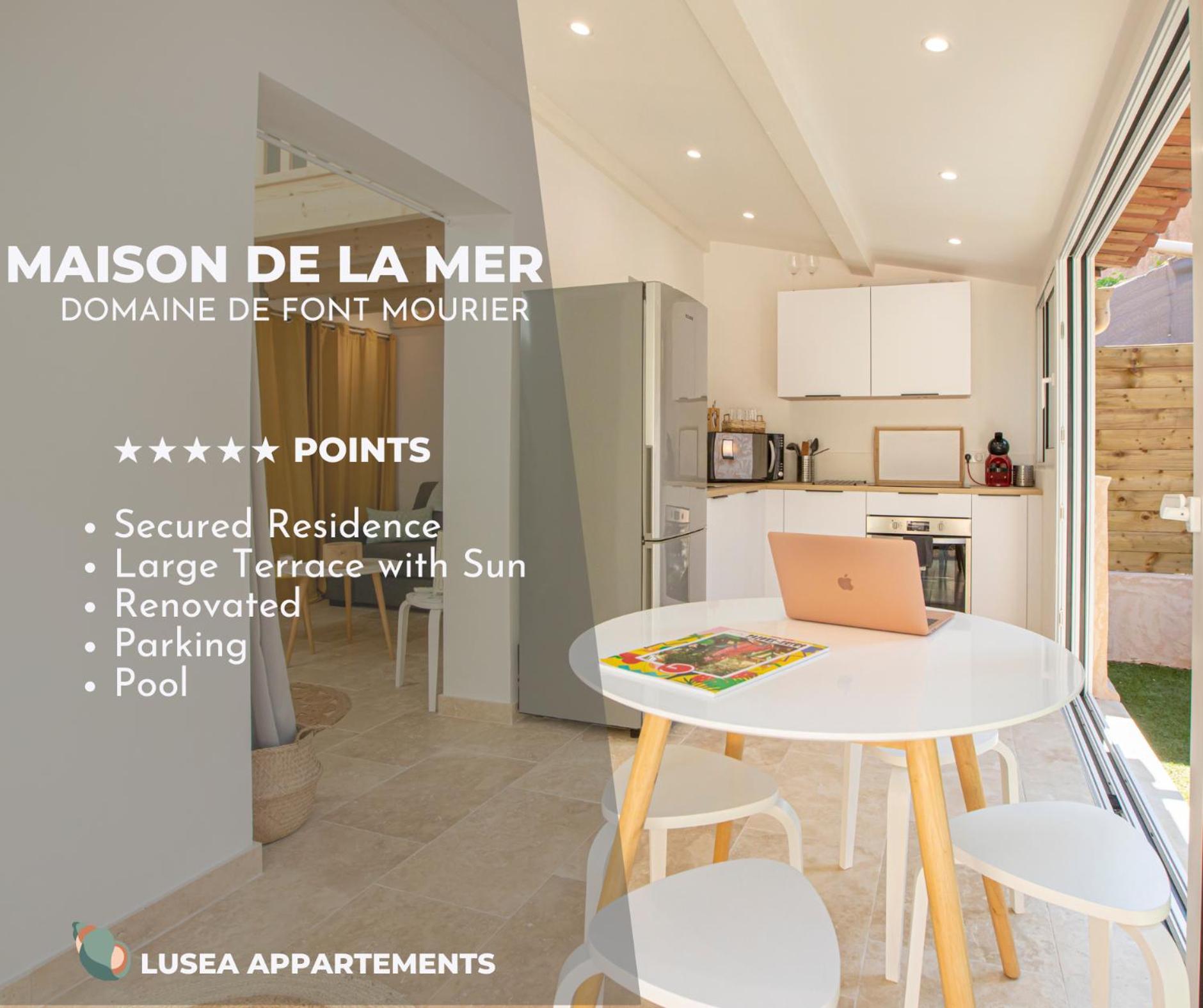 גאסה La Maison De La Mer, Golfe De Saint-Tropez מראה חיצוני תמונה